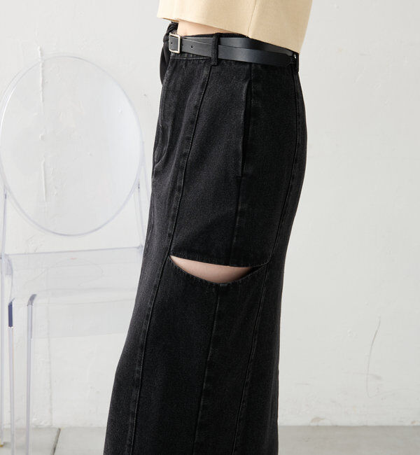  「カットアウトスカート」|スカート|