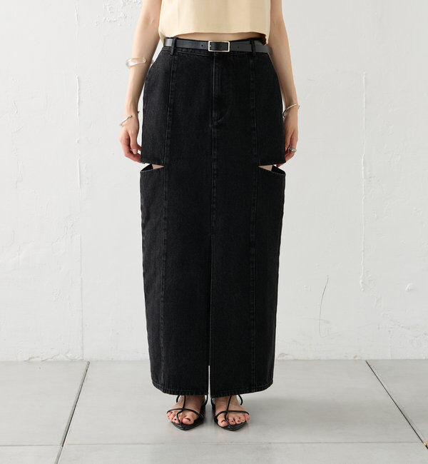  「カットアウトスカート」|スカート|