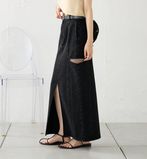  「カットアウトスカート」|スカート|