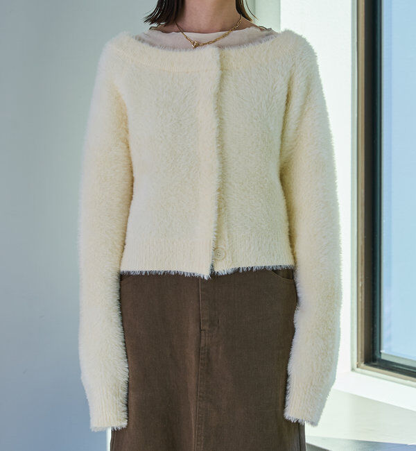  「ミンクライクカーディガン」|カーディガン|