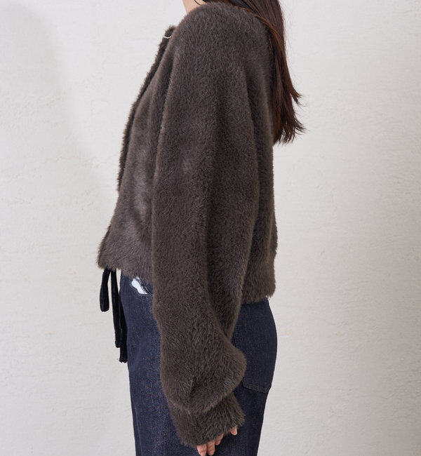  「ミンクライクカーディガン」|カーディガン|