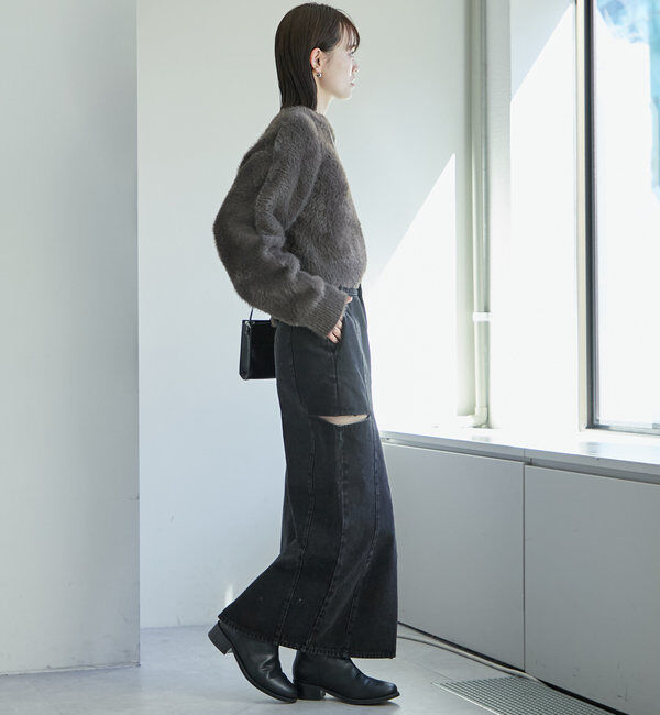  「ミンクライクカーディガン」|カーディガン|