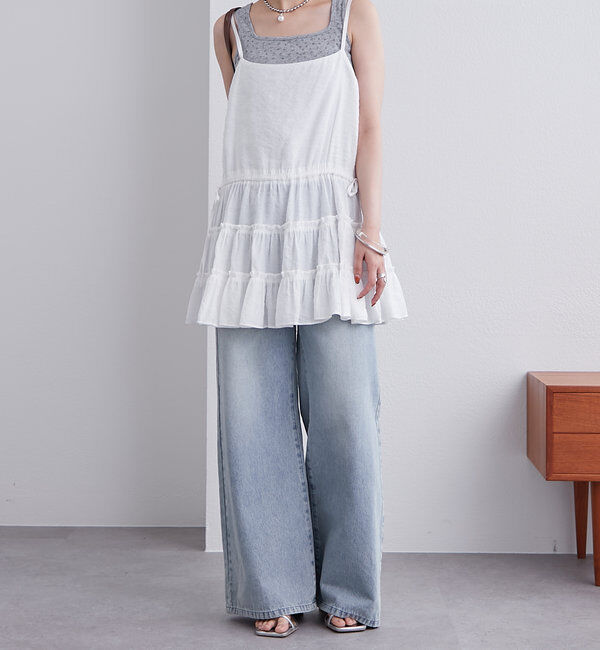  「ティアードキャミチュニック」|シャツ・ブラウス|