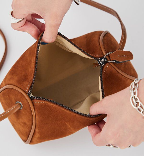  「フェイクスウェードミニBAG」|ショルダー・メッセンジャー|