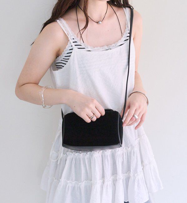  「フェイクスウェードミニBAG」|ショルダー・メッセンジャー|