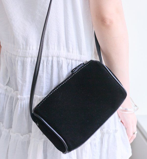 「フェイクスウェードミニBAG」|ショルダー・メッセンジャー|