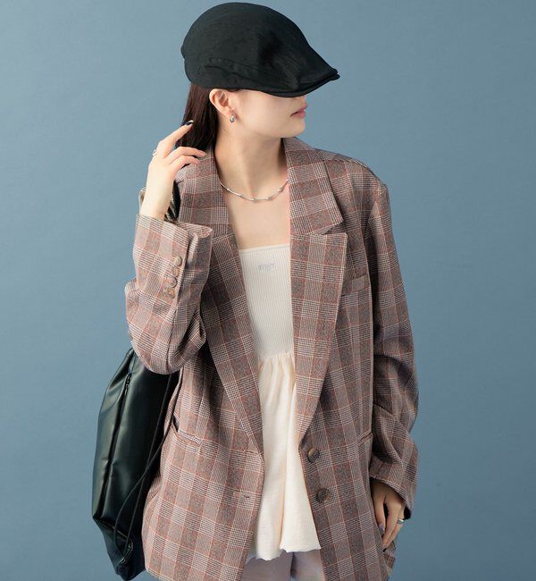  「チェックテーラージャケット」|テーラードジャケット|