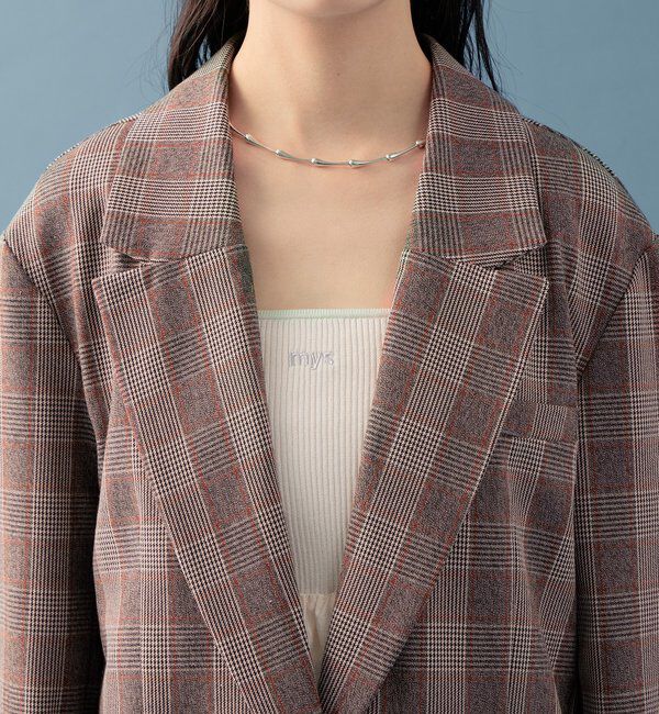  「チェックテーラージャケット」|テーラードジャケット|