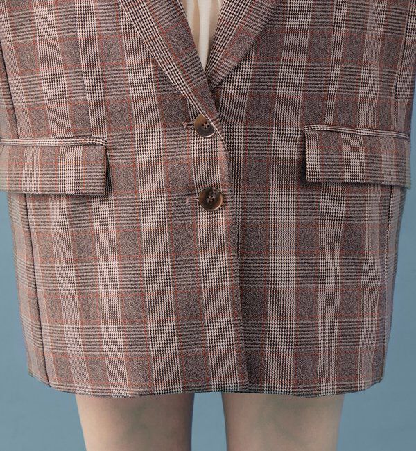  「チェックテーラージャケット」|テーラードジャケット|