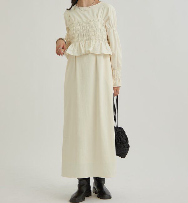  「ビスチェワンピースＳＥＴ」|その他|アイボリー