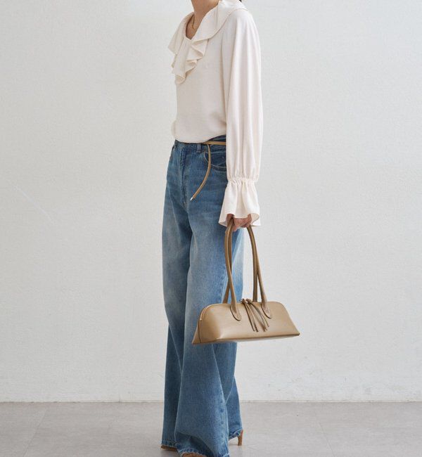  「ジョーゼットフリルブラウス」|シャツ・ブラウス|