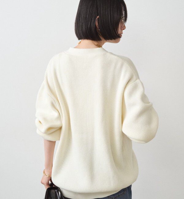  「ゴールドリングカーデ」|ニット・セーター|