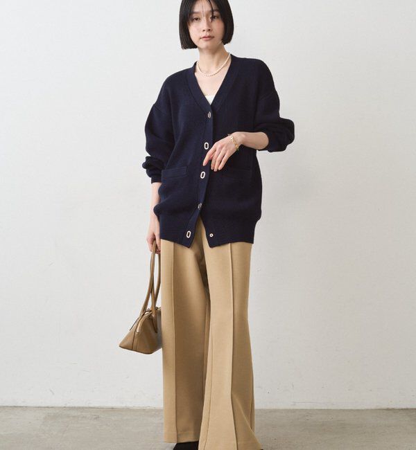  「ゴールドリングカーデ」|ニット・セーター|