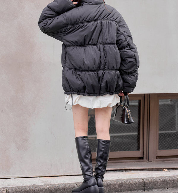  「リボンギャザー中綿ブルゾン」|その他|