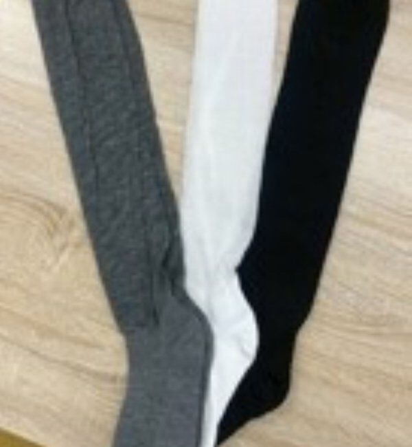  「シアーリブソックス」|ソックス|ブラック