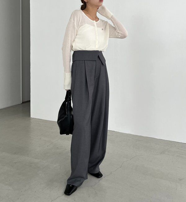  「〈C.L〉シアーヘンリーニット」|ニット・セーター|