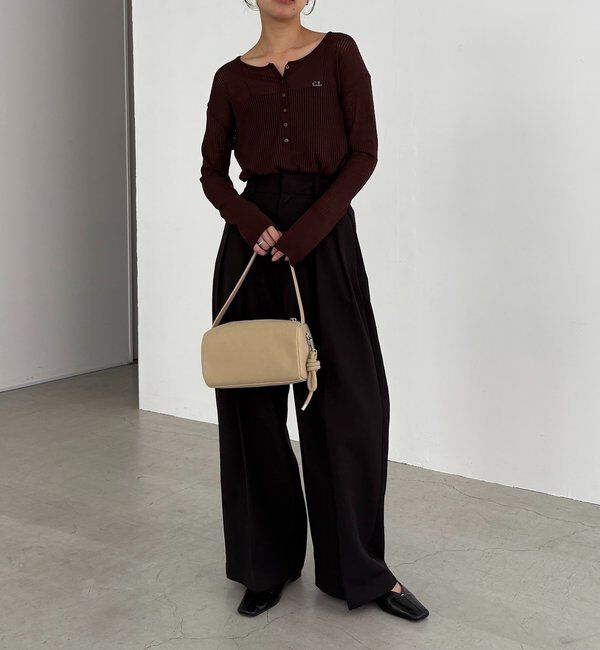  「〈C.L〉シアーヘンリーニット」|ニット・セーター|