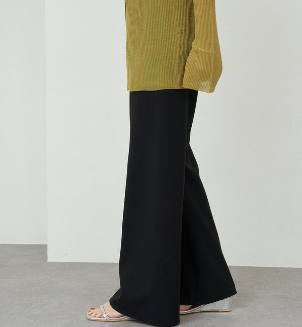  「ダブルクロスワイドパンツ」|チノ|