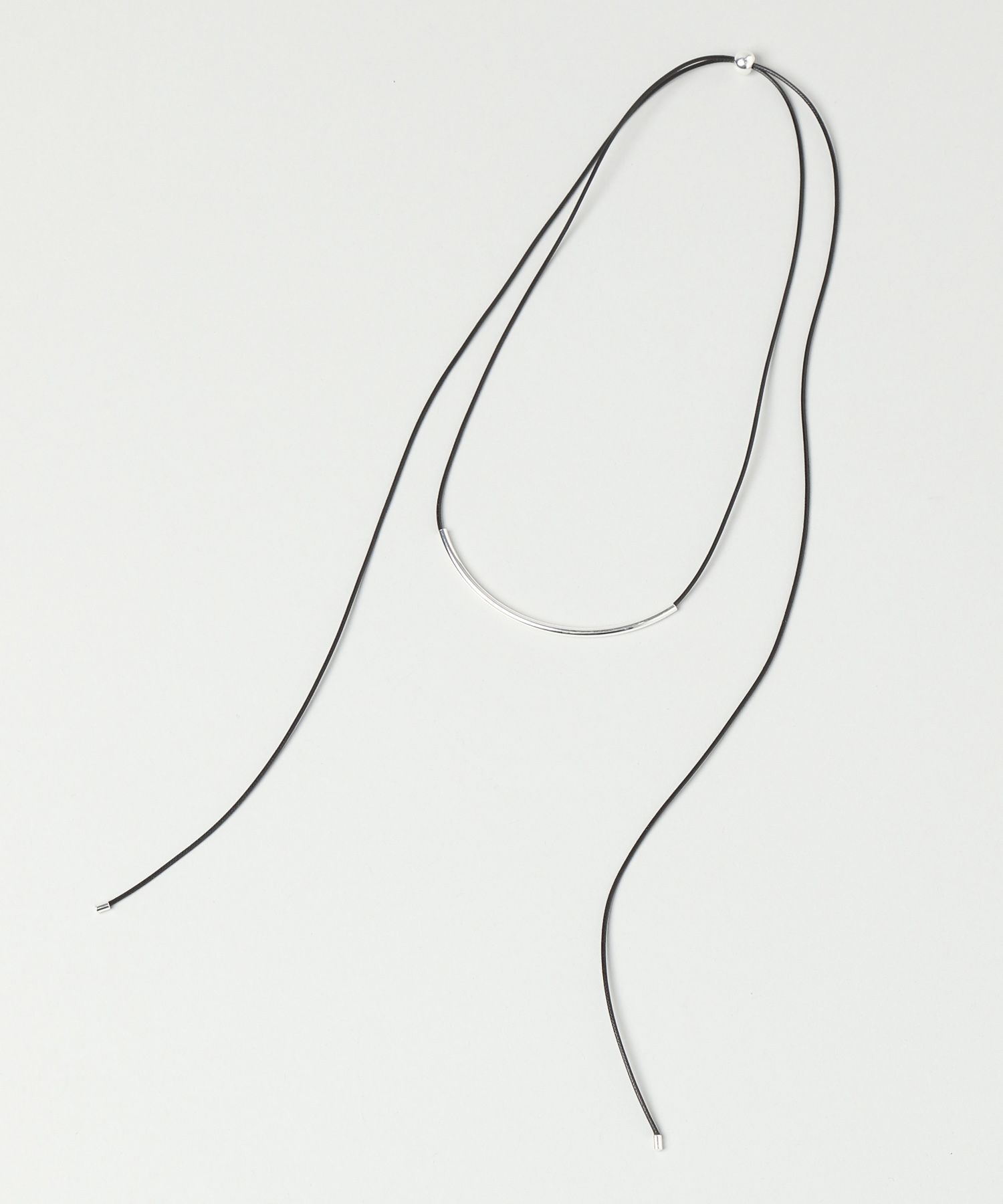 apart by lowrys「パイプコードネックレス」|ネックレス|シルバー