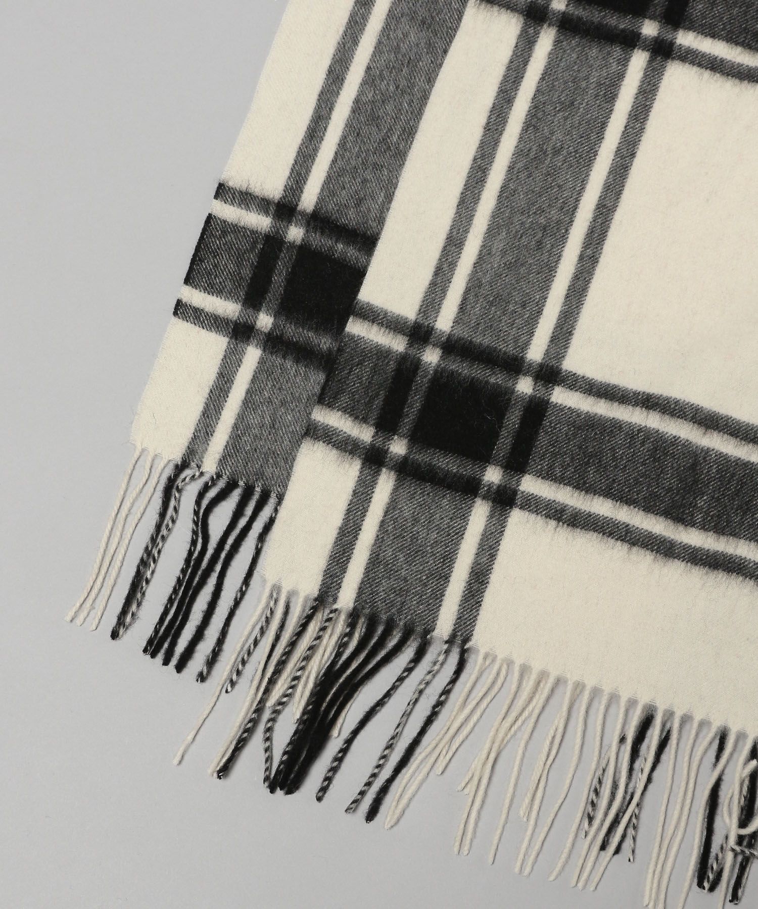 A part by 「カシミヤウールチェックストール」|マフラー|