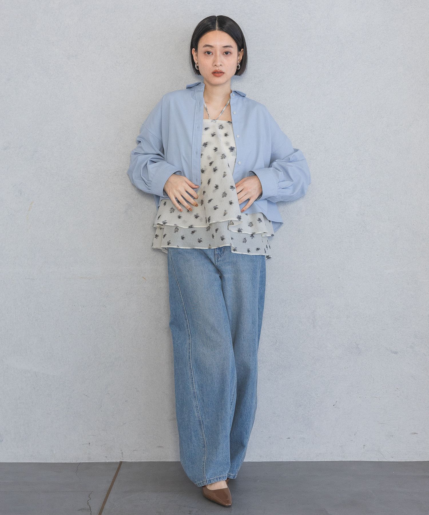 A part by 「フラワージャガードキャミチュニック」|シャツ・ブラウス|