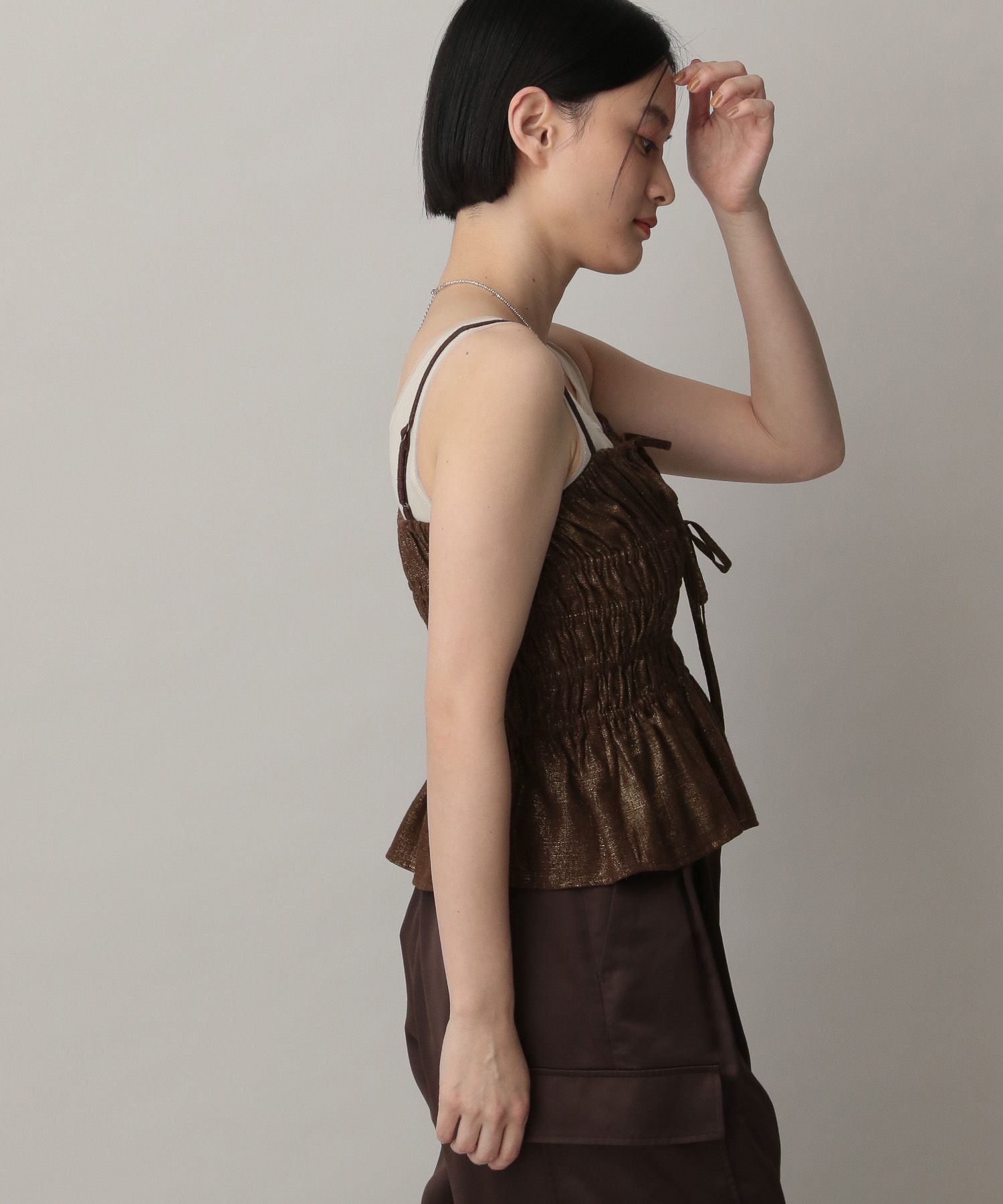 A part by 「ハクキャミビスチェ」|キャミソール|