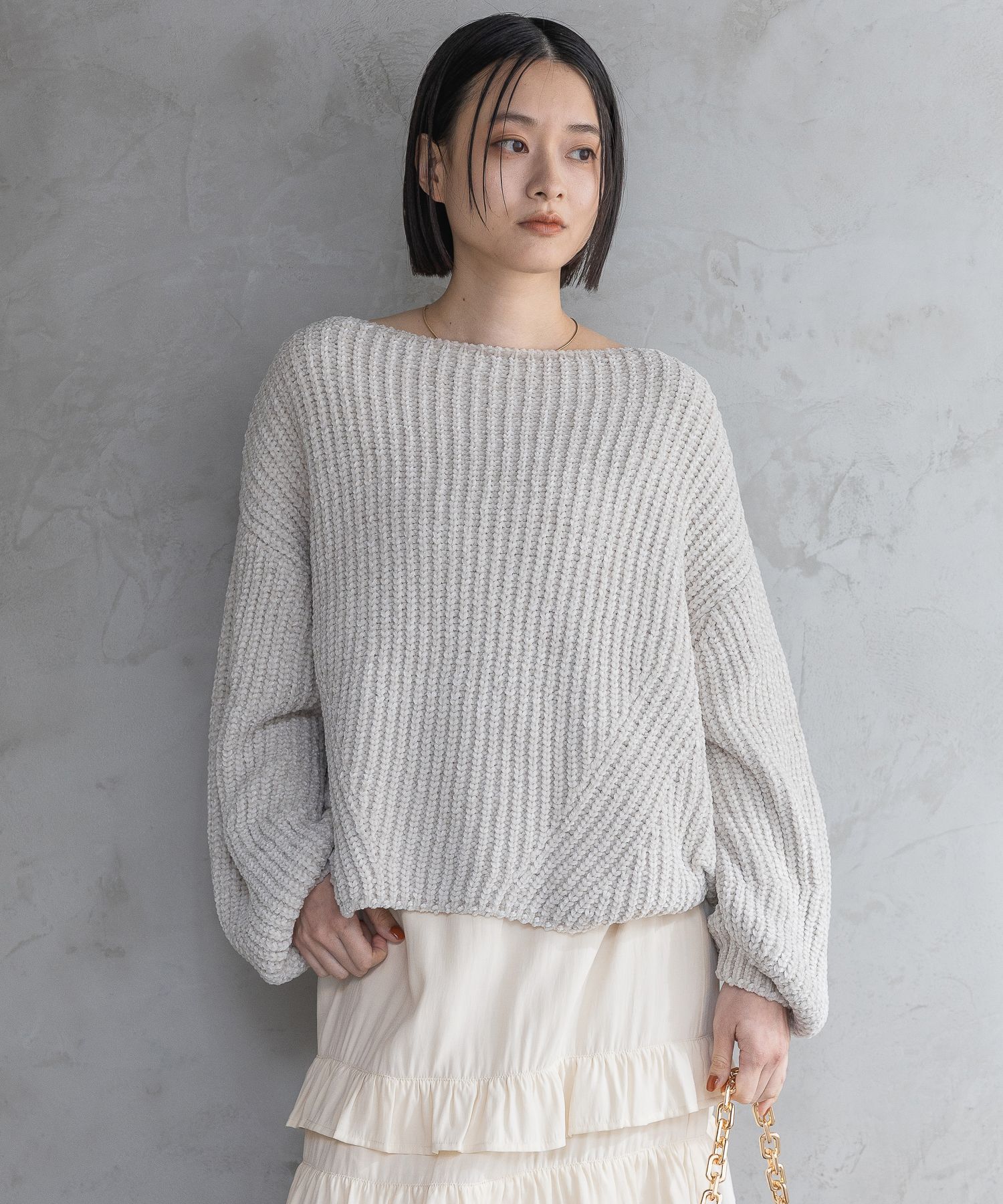 A part by 「クリーミーモールニットプルオーバー」|ニット・セーター|
