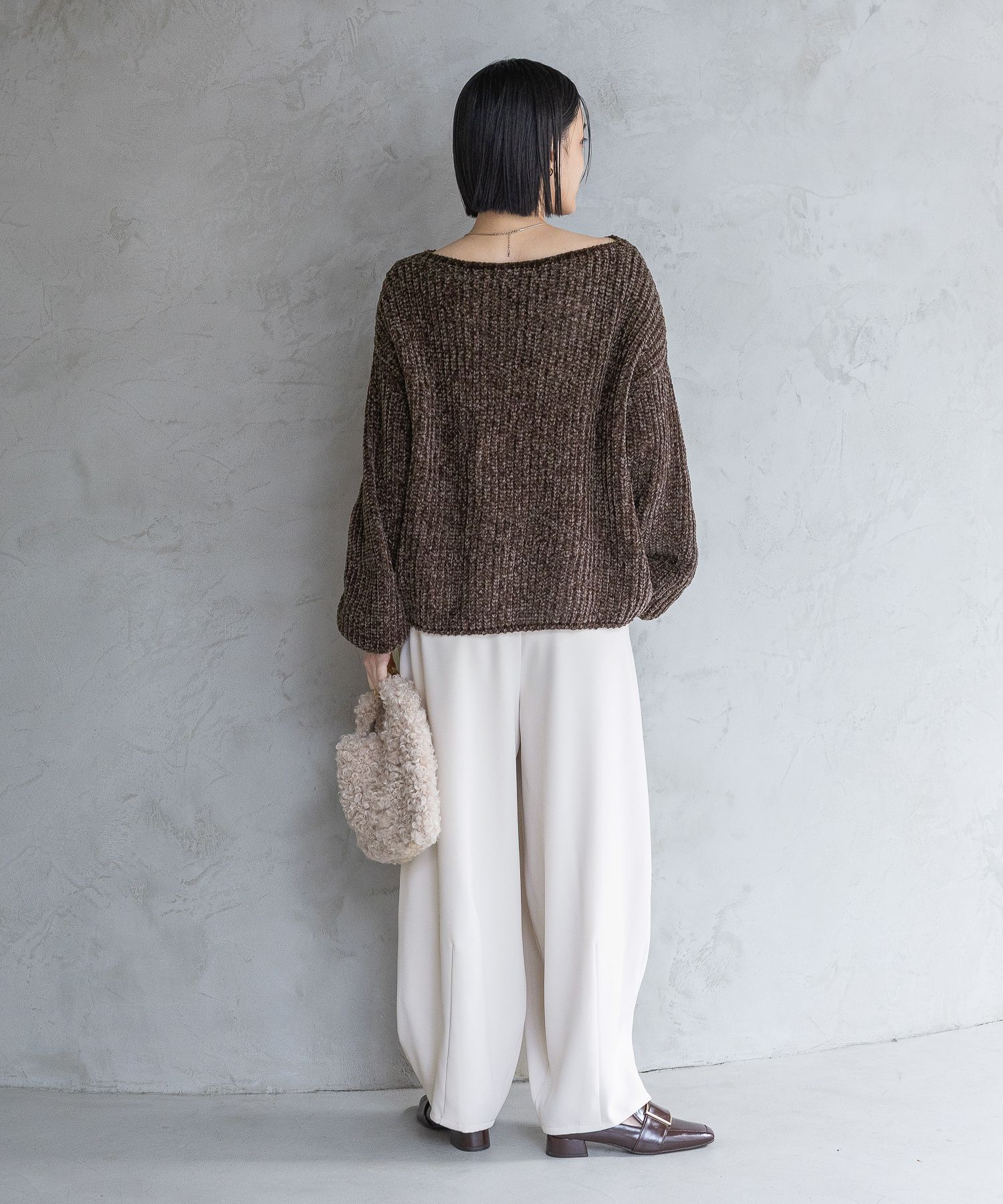 A part by 「クリーミーモールニットプルオーバー」|ニット・セーター|