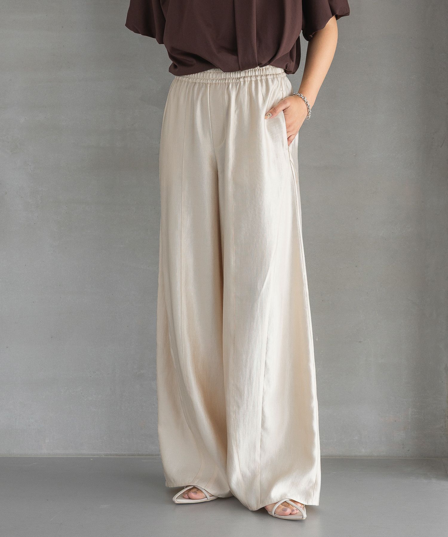 A part by 「【あいか企画】サテンバルーンイージーパンツ」|その他|