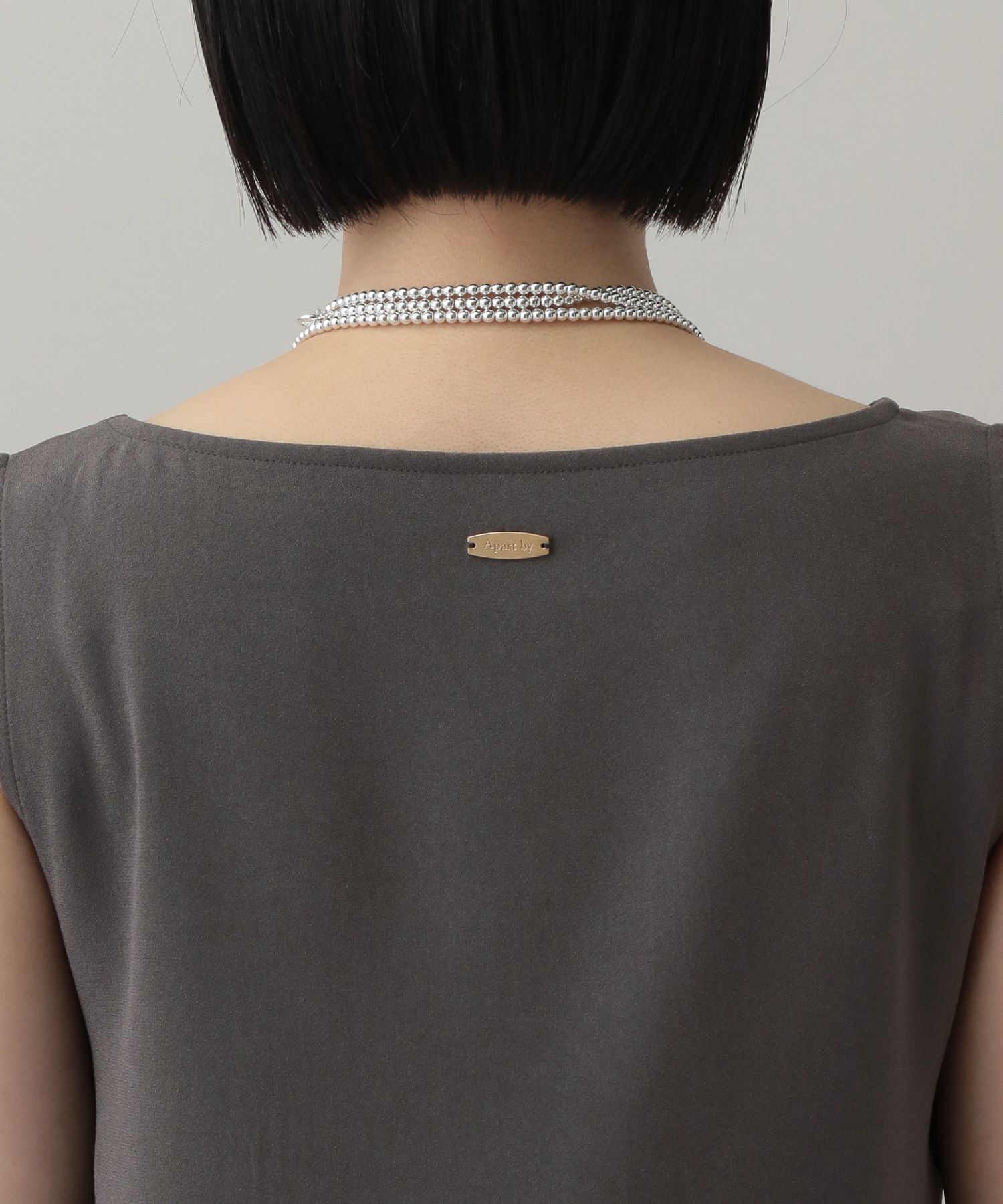 A part by 「ソフトジョーゼットノースリーブT」|Tシャツ・カットソー|