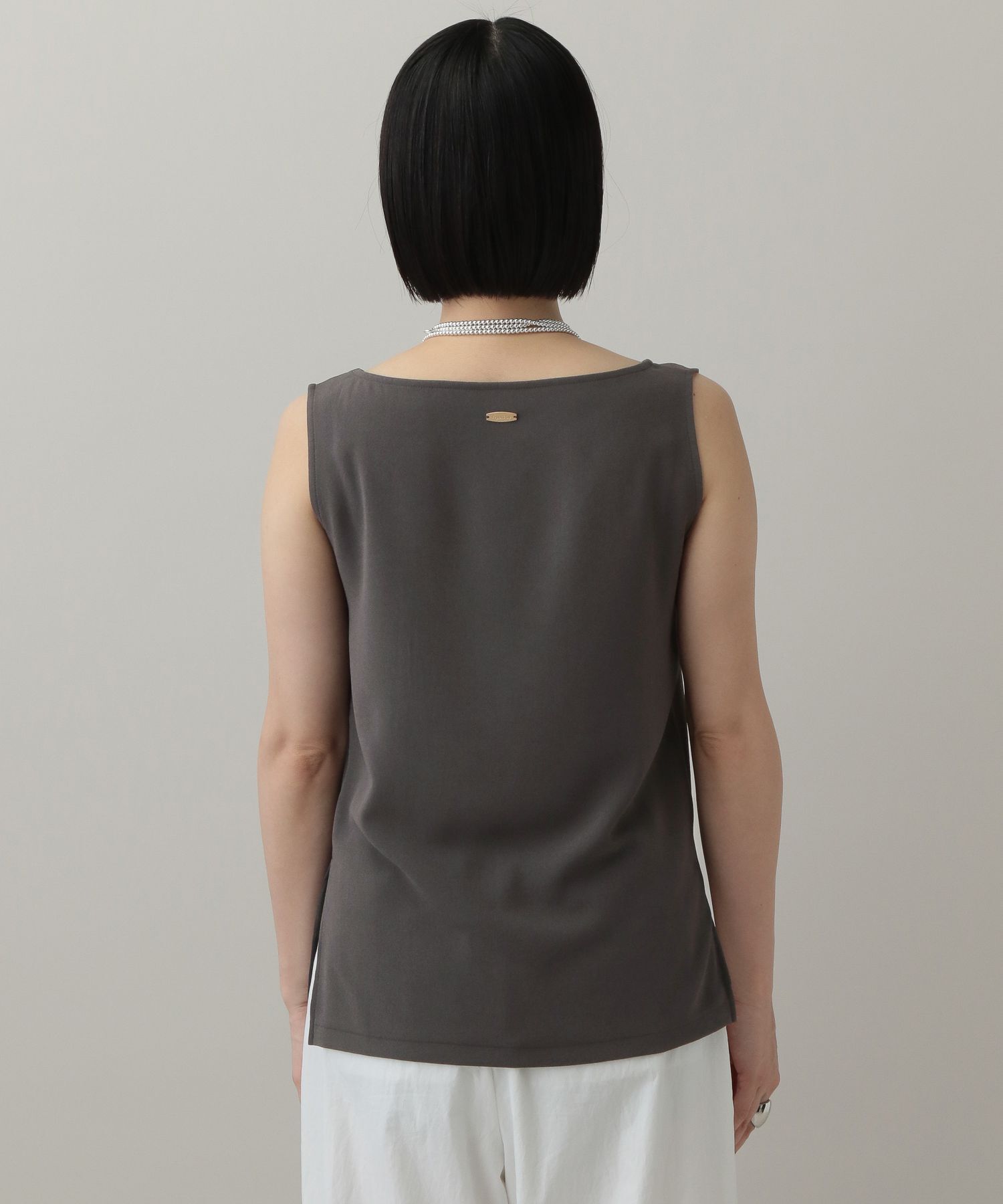 A part by 「ソフトジョーゼットノースリーブT」|Tシャツ・カットソー|