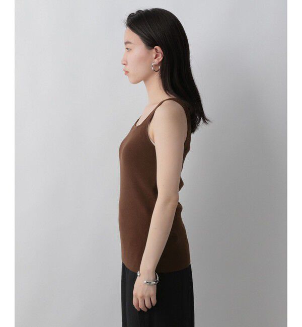 LOWRYS FARM「ソウバリスクエアタンクトップ」|ニット・セーター|