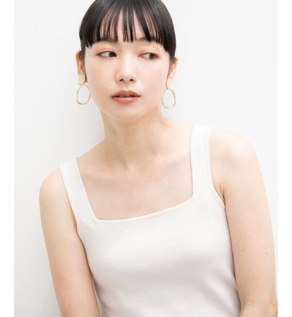 LOWRYS FARM「ソウバリスクエアタンクトップ」|ニット・セーター|