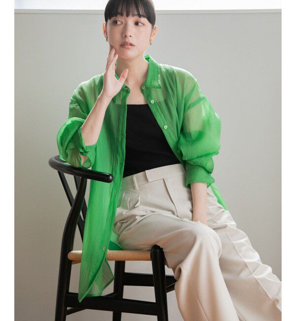 LOWRYS FARM「ソウバリスクエアタンクトップ」|ニット・セーター|