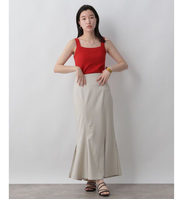 LOWRYS FARM「ソウバリスクエアタンクトップ」|ニット・セーター|