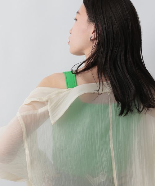 LOWRYS FARM「ソウバリスクエアタンクトップ」|ニット・セーター|