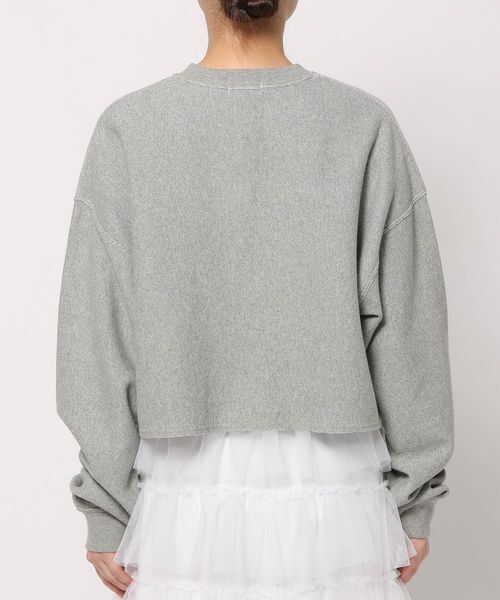 LOWRYS FARM「リメイクフウショートウラケＬＳ」|スウェット・ジャージ|