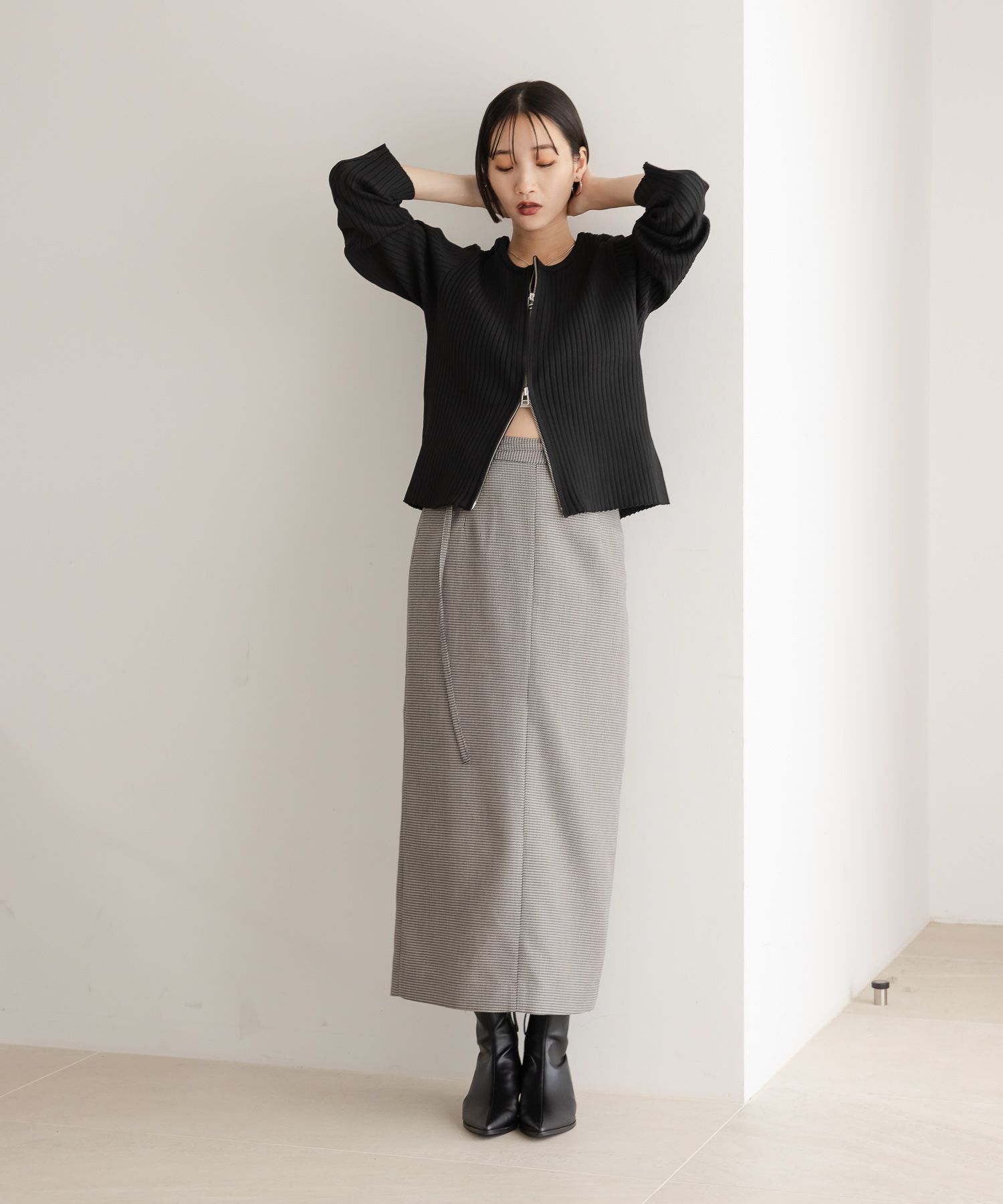 LOWRYS FARM「ＴＲベルトツキタイトスカート」|スカート|