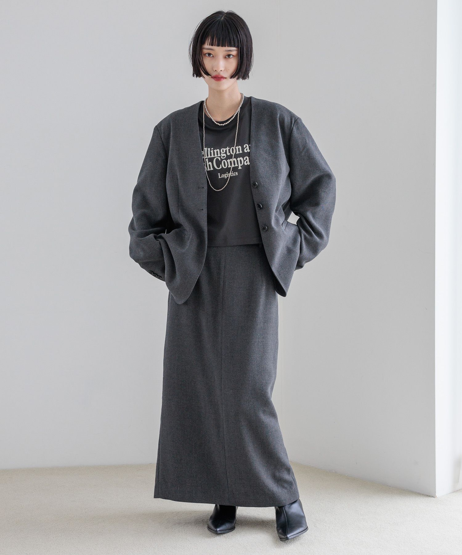 LOWRYS FARM「ＴＲベルトツキタイトスカート」|スカート|