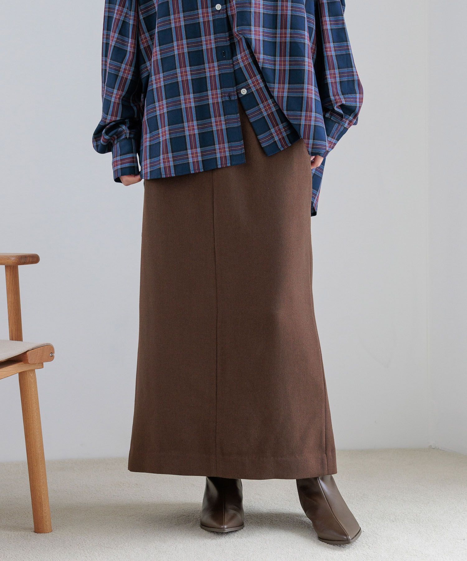 LOWRYS FARM「ＴＲベルトツキタイトスカート」|スカート|BRN8