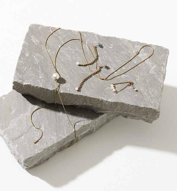 collex「【dignif】【金属アレルギー対応】パールスイングピアス」|ピアス|