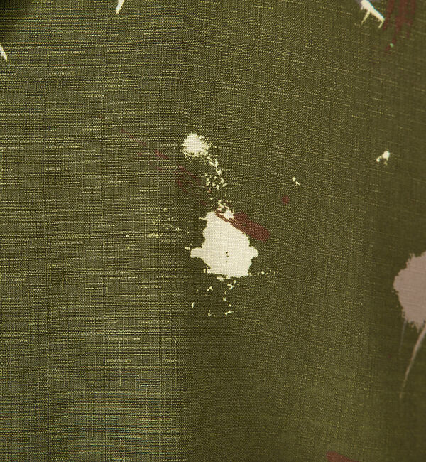 ABAHOUSE「【WEB限定】スラブポリグラフィックシャツ/ スプラッシュドット柄/ペーズリー柄」|シャツ・ブラウス|