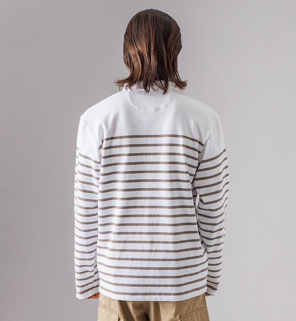 ABAHOUSE「【BARBARIAN  / バーバリアン】 12oz ロングスリーブ / ヘンリ」|スウェット・ジャージ|