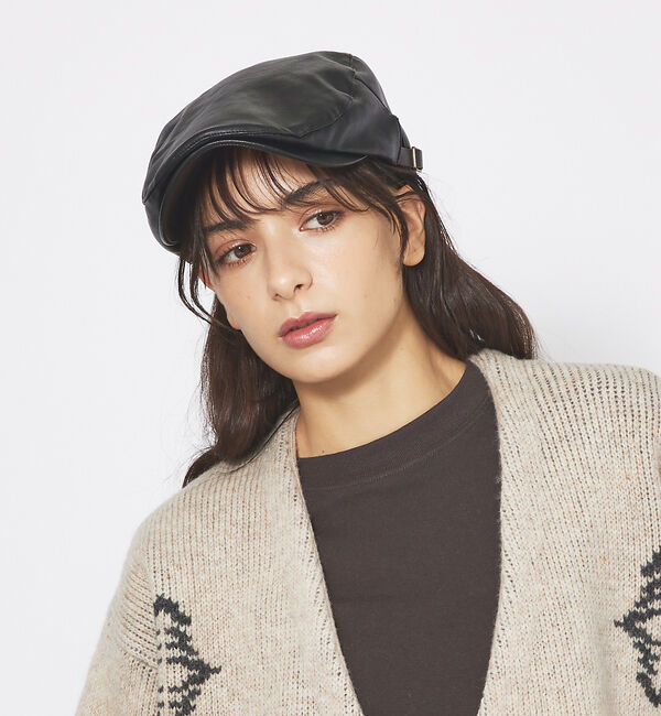 ABAHOUSE「【RUBEN/ルーベン】FAKE LEATHER HUNTINGフェイクレザー」|その他|