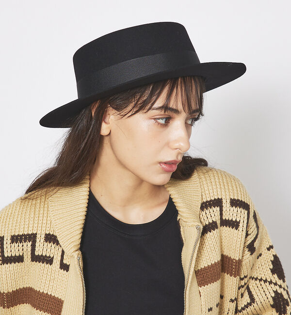 ABAHOUSE「【RUBEN/ルーベン】BOUTER FELT HAT/フェルトハット/RUS-」|その他|