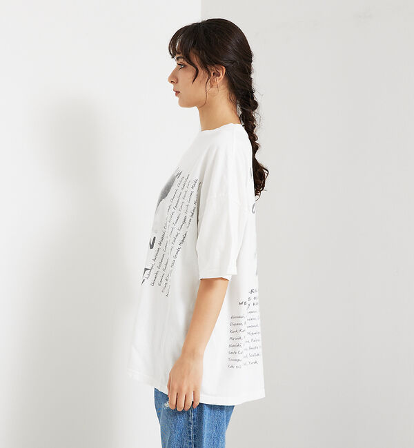 ABAHOUSE「【REMI RELIEF / レミ レリーフ】 INDIAN天竺 BIGTシャツ」|Tシャツ・カットソー|