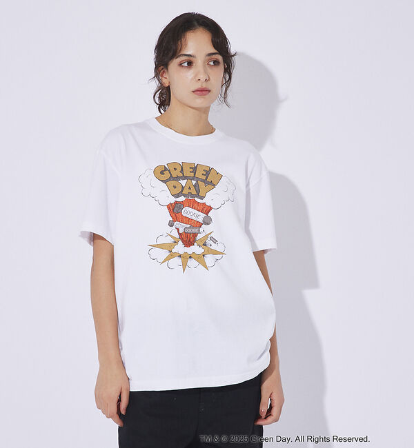 ABAHOUSE「【GOOD ROCK SPEED/グッドロックスピード】GREEN DAY /グ」|Tシャツ・カットソー|ホワイト