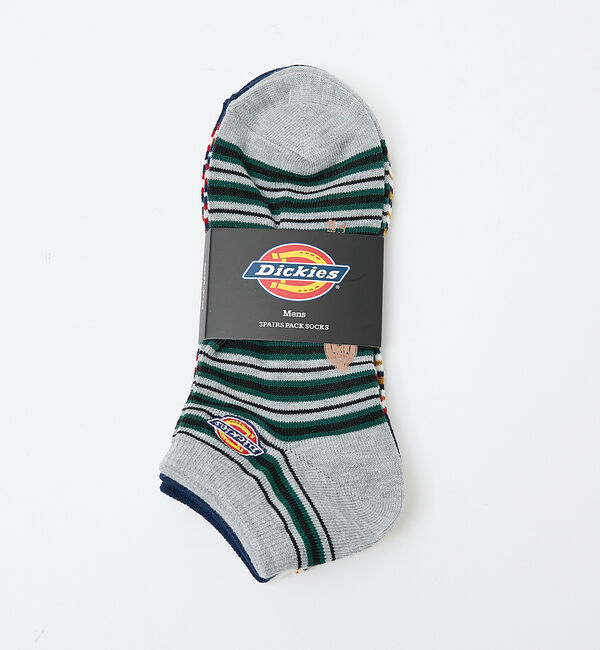 ABAHOUSE「【DICKIES/ディッキーズ】3Pアソートソックス/選べる3足SET/アンクル」|ソックス|