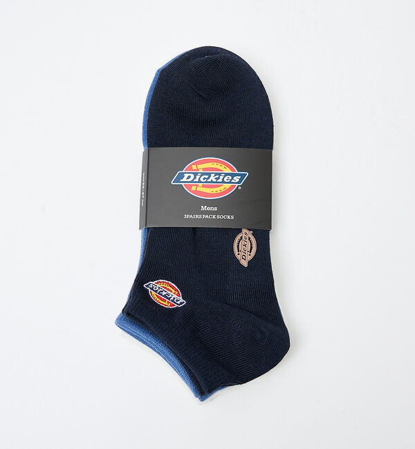 ABAHOUSE「【DICKIES/ディッキーズ】3Pアソートソックス/選べる3足SET/アンクル」|ソックス|