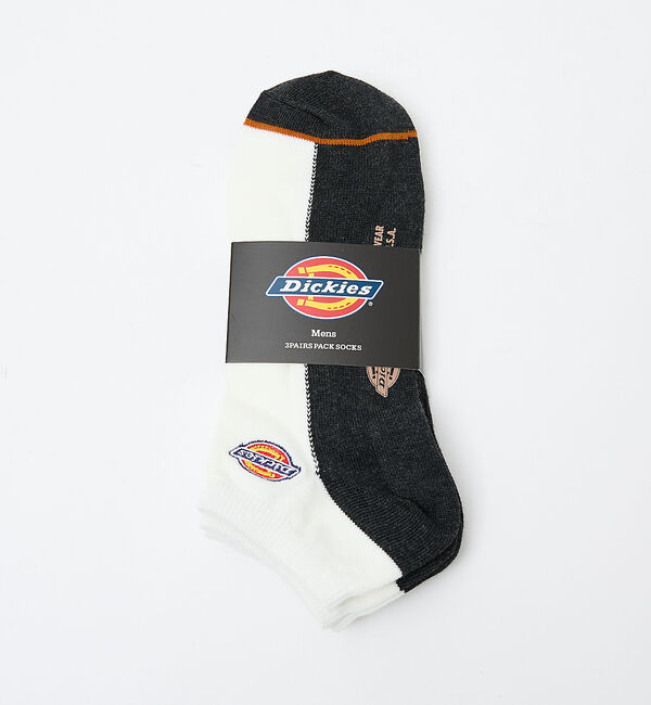 ABAHOUSE「【DICKIES/ディッキーズ】3Pアソートソックス/選べる3足SET/アンクル」|ソックス|